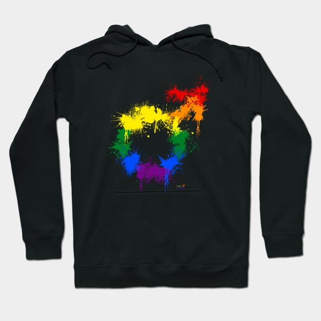 Rainbow XY Hoodie by udezigns